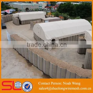 Factory Price New Style Good Hesco Bastion Wall / Hesco Bastion Price thumbnail-2