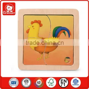 Montessori Wooden Puzzles New Hot Toys New Kids Toys for 2013 Jigsaw Puzzles Montessori Toys Wooden Puzzle thumbnail-1