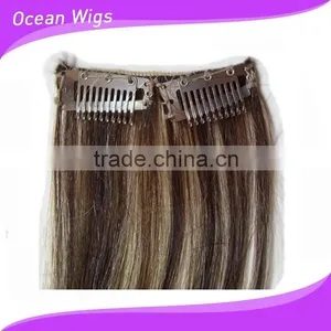 Indian Virgin Human Hair Extension With Clips thumbnail-1