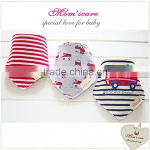 2015 Hot Sale Cheap Cotton Baby Bandana Bibs Triangle thumbnail-2