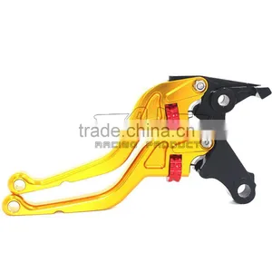 BJ-LS-010 CNC Aluminum Short Motocross Adjustable Clutch Levers Motorcycle Brake Lever for Yamaha MT-07/FZ-7 2014-2015 thumbnail-5