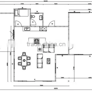 Modern Design Prefarbicated House Villa House Philippines Fully Furnitured Furniture Cebu thumbnail-3