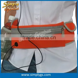 (top) Waterproof Lycra Bum Bag Customize Fanny Pack Runners Belt for Phones, Camera, Cash, Documents thumbnail-2
