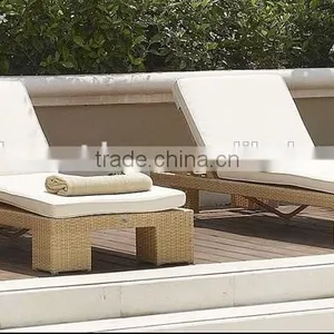 Beach Sun Lounger,Aluminium Sun Lounger,Rattan Sun Lounger thumbnail-1