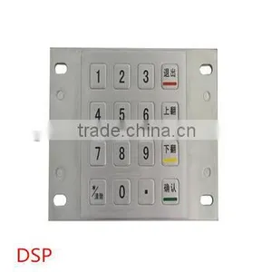 Water Proof 12 Keys Metal Numeric Keypad With Backlight thumbnail-1