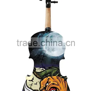 Tiger Painting Decorative Art Violin thumbnail-4