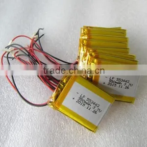 Rechargeable Li-Polymer Battery 553443 950mAh 3.7V With Stable PCM thumbnail-3