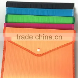 2016 New Fashion Factory Price A4, A5 File Pocket With Button thumbnail-4