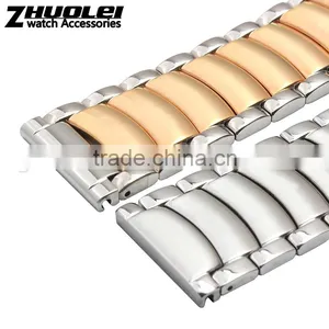 24mm High Quality Imported Stainless Steel Watch Bracelet for Men's and Women's Wholesale 3PCS thumbnail-5