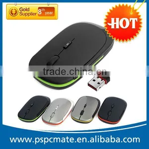 Hot 2.4g Super Thin Optical Wireless Cordless Mouse thumbnail-1