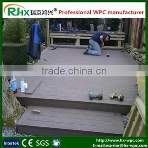 WPC Decking for Outdoor Wood Composite Flooring/ Waterproof Outdoor Deck Flooring thumbnail-3