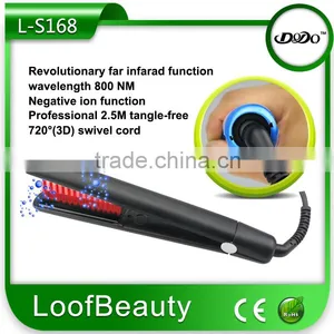 New Product for 2016, 1 Inch1/4 Infrared & Negativeion Hair Straightener thumbnail-4