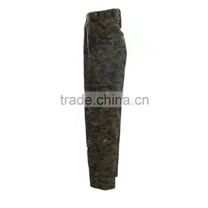 FRONTER Marine Uniform Pants - Digital Woodland Military Camouflag Pants thumbnail-2