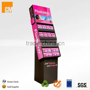 China Supplier New Product Free Standing Cardboard Magazine Display Racks thumbnail-1