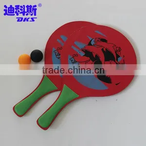 Top Quality Hot Sale Wooden Beach Rackets,Wholesale Price,Good Quality Shuttlecock Racket thumbnail-2