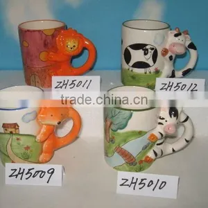 Ceramic Animal Mugs thumbnail-1