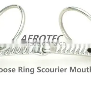 Loose Stainless Steel Ring Scourier Mouth Bits thumbnail-1