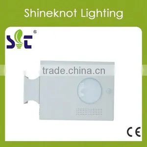 New Style Integrated Solar Led Street Light 8W 12VDC With 5 Years Warranty With PIR Sensor for Garden Lighting thumbnail-1