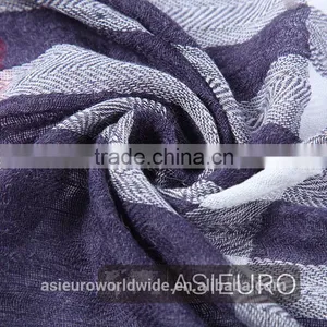 Yarn Dyed Woven Stripe Scarf For Unisex , BSCI and Sedex thumbnail-3