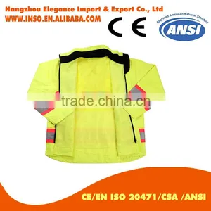 Fluorescent Jacket Pink Safety Reflective Jackets Safety High Vis Jacket thumbnail-2