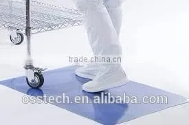 Customized Private Label Disposable Cleanroom Sticky Door Mat thumbnail-1