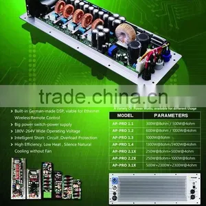 3-way Class D Power Plate Amplifier Module for Speakers With DSP Quality Choice Most Popular thumbnail-4