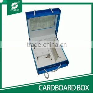 FANCY DESIGN CARDBOARD BOX FOR PACKING PERFUME WITH CLEAR WINDOW thumbnail-4