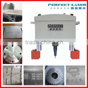 Wuhan Portable Automatic Nameplate / Sign / Serial Number / Vin Number / Plate / Stainless / Dot Peen Marking Machine Price thumbnail-1