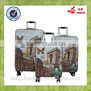 Four Wheels Soft Luggage Sets High Quality Spinner Luggage New Luggage Suitcase thumbnail-4