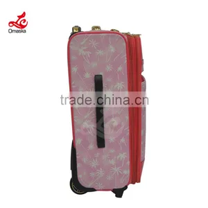 2015 Popular Fashion Travel pu Trolley Luggage Bag thumbnail-3