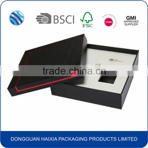High Quality Competitive Price Custom Black Paper Gift Pen Box thumbnail-3