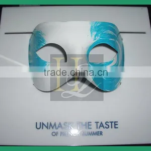 2016 New Design Custom White Acrylic Display Box With Mask Display Stand thumbnail-6