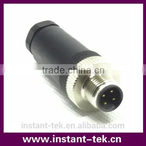 INST IP67 M12 4pin Male Plug IP67 Female Socket thumbnail-4