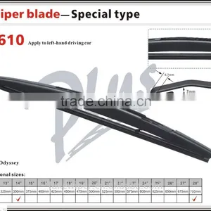 Car Body Kits Exclusive Type Hybrid Wiper Blade for Japanese Cars thumbnail-2