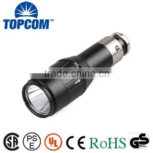 Custom Cigarette Lighter Rechargeable 12 Volt Super Bright Q5 LED Car Flashlight Quality Choice thumbnail-1