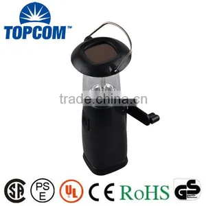 Plastic Hand Cranking High Light 6 LED Rechargeable LED Lantern thumbnail-1