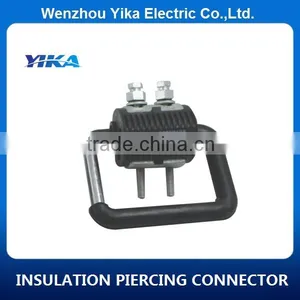 China Earthing Cable Connectors Insulation Earthing Piercing Clamps for Distribution Line , JJCD10 thumbnail-1