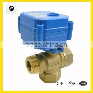 CWX-15Q/N 3 Way 3/4"(DN20) Electric Ball Valve thumbnail-1