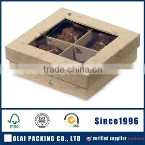2014hot Sale Elegant Paper Chocolate Box Wholesale thumbnail-1