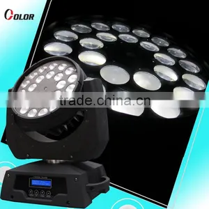 Guangzhou 24pcs 15W RGBWA Led Zoom Moving Head Light Stage Light thumbnail-5