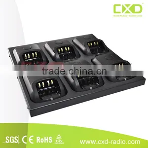 2016 New Six Way Universal Charger With Metal Mounting For Two-Way Radio thumbnail-1