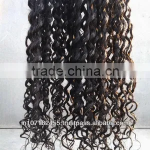 Virgin Hair Curly Machine Weft thumbnail-1