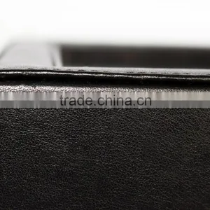 Exquisite Custom Makeing Black Pu Leather Watch Storage Box thumbnail-6