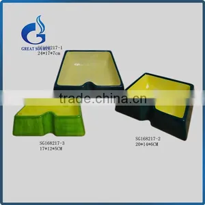Cap Shape Ceramic Dog Bowl Wholesale thumbnail-4
