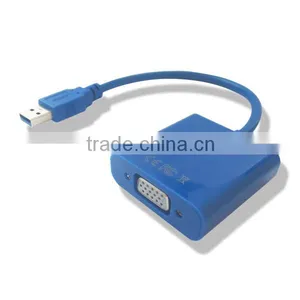 HOT Shopping !vga to Usb Cable/usb to Vga Adapter/usb 3.0 to Vga Converter Multi-display Graphic Converter Adapter Cable thumbnail-1