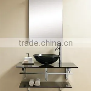 European Style Glass Basin, Glass Sink YO-G086C thumbnail-2