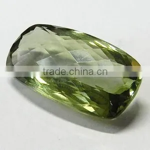 AAA Top Quality Green Amethyst Quartz Octagon Cushion Shape Loose Gemstone, AAA Quality Gemstone thumbnail-2