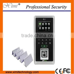 Fingerprint Recognition Access Control Machine SilkID Sensor Fingerprint Door Lock Optional ID or IC Card Reader TCP/IP Machine thumbnail-1