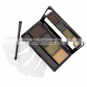 Value Makers Logo 4 Color Eyebrow Powder Palette and Eyebrow Stencil thumbnail-2