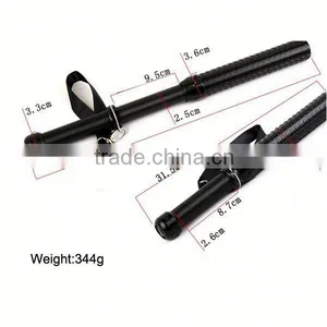 1180 Multi-function Self-defense Rechargeable Baseball Shape 3 w Led Camping Flashlight thumbnail-6